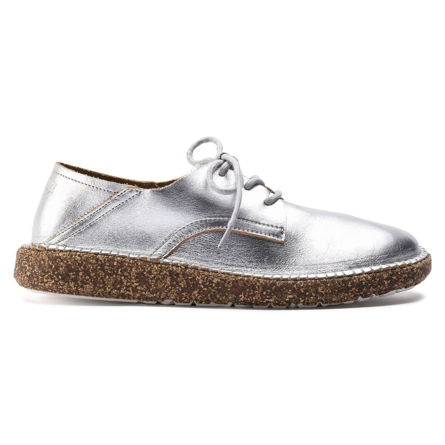 Birkenstock Women's Gary Silver Leather