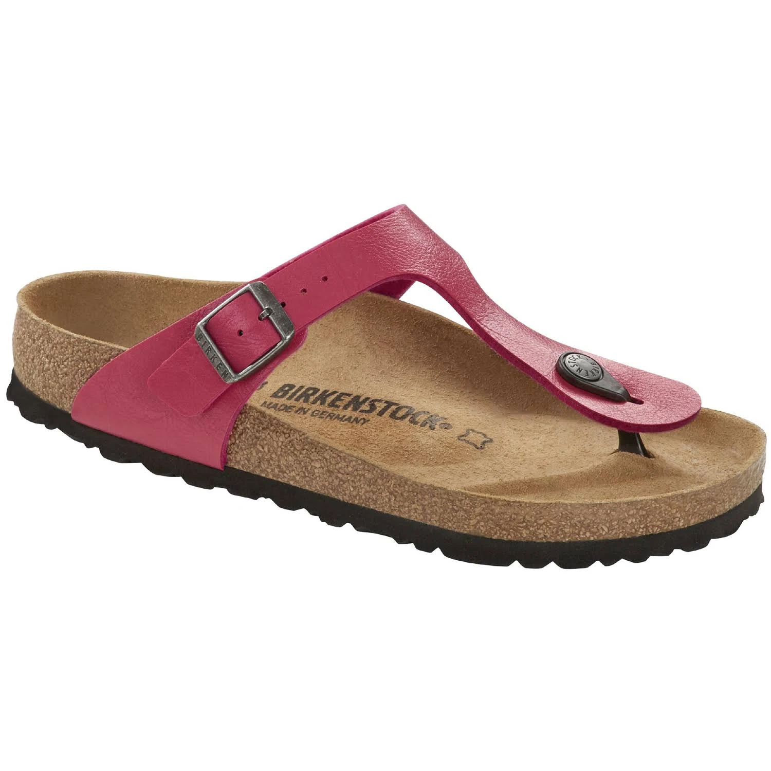 Birkenstock Gizeh Birko-Flor Graceful Raspberry Thong Sandals