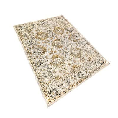 Arverne Floral Sand Indoor/Outdoor Area Rug Charlton Home Rug Size: Rectangle 7&10x22 x 9&10x22