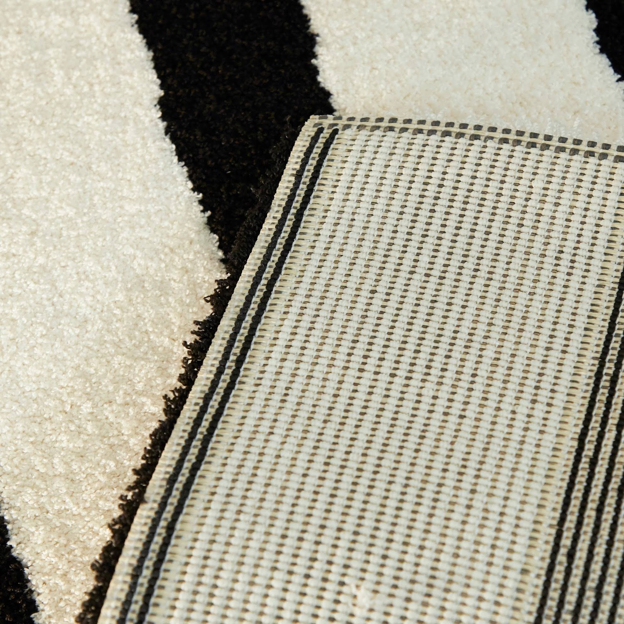 BALTA Thompson White 5 ft. x 7 ft. Contemporary Area Rug