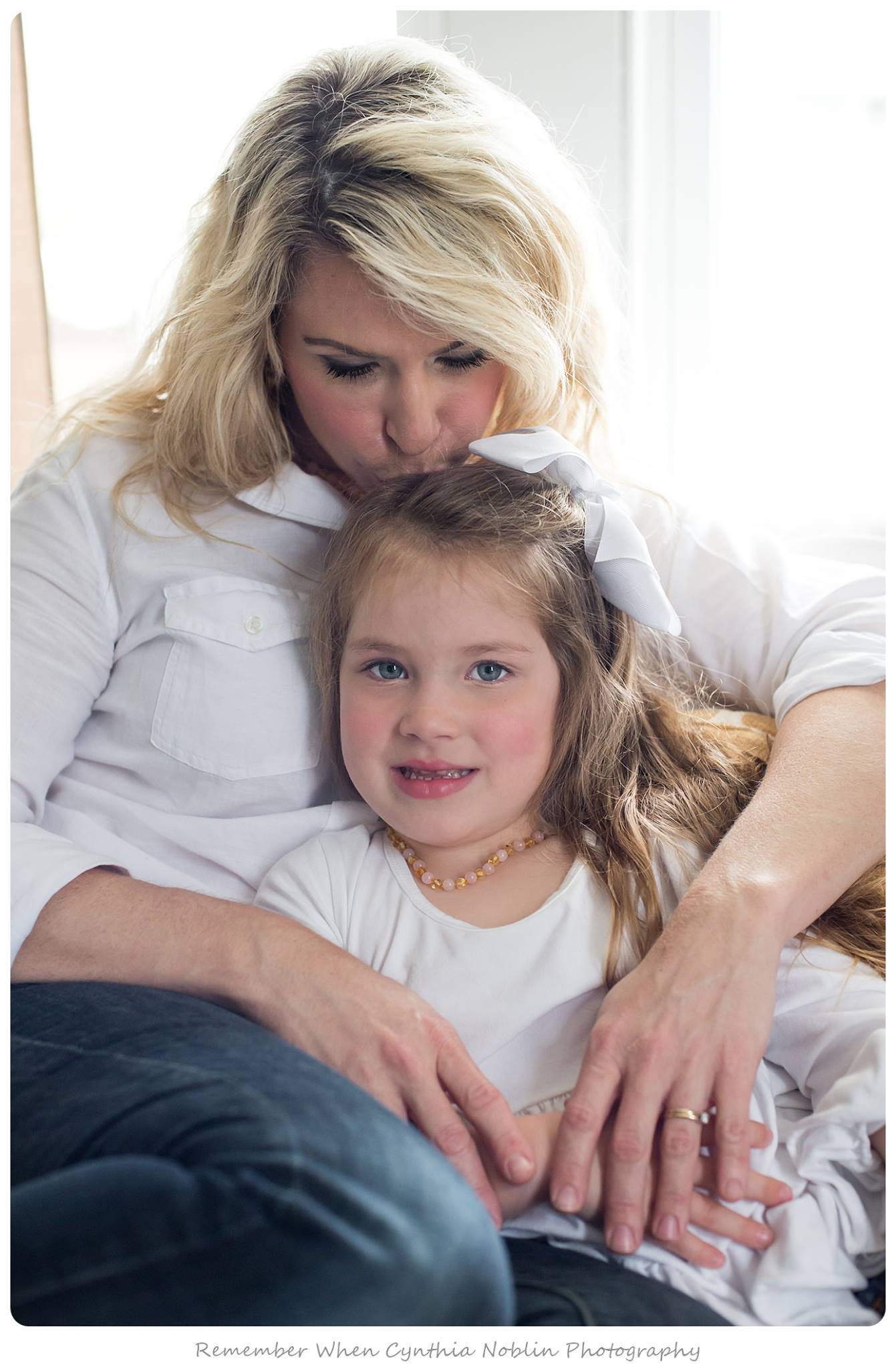 Mommy Daughter Match Matching Baltic Amber Teething Necklaces - Semi-Precious Rainbow / 12.5 (5Month-5Yr) / 17x22
