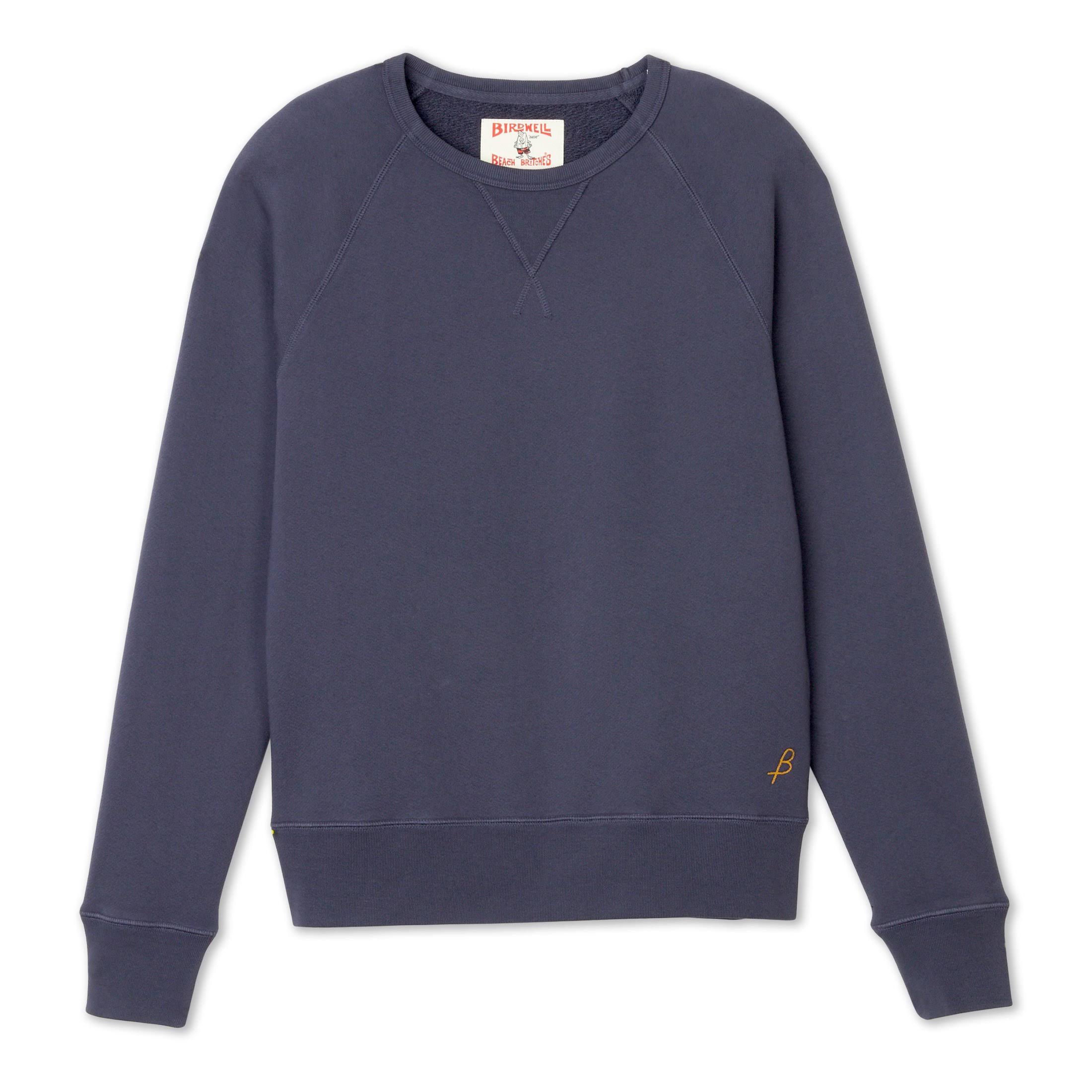 Men's Garment Dyed Raglan Crew - Navy | Birdwell Beach Britches S / Navy