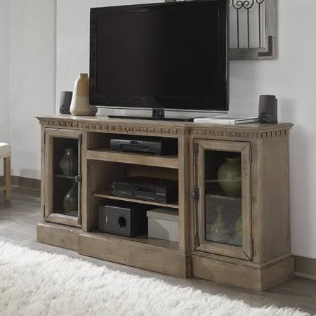 Birch Lane Lodge TV Stand for TVs Up to 70x22 Color: Antique Mist