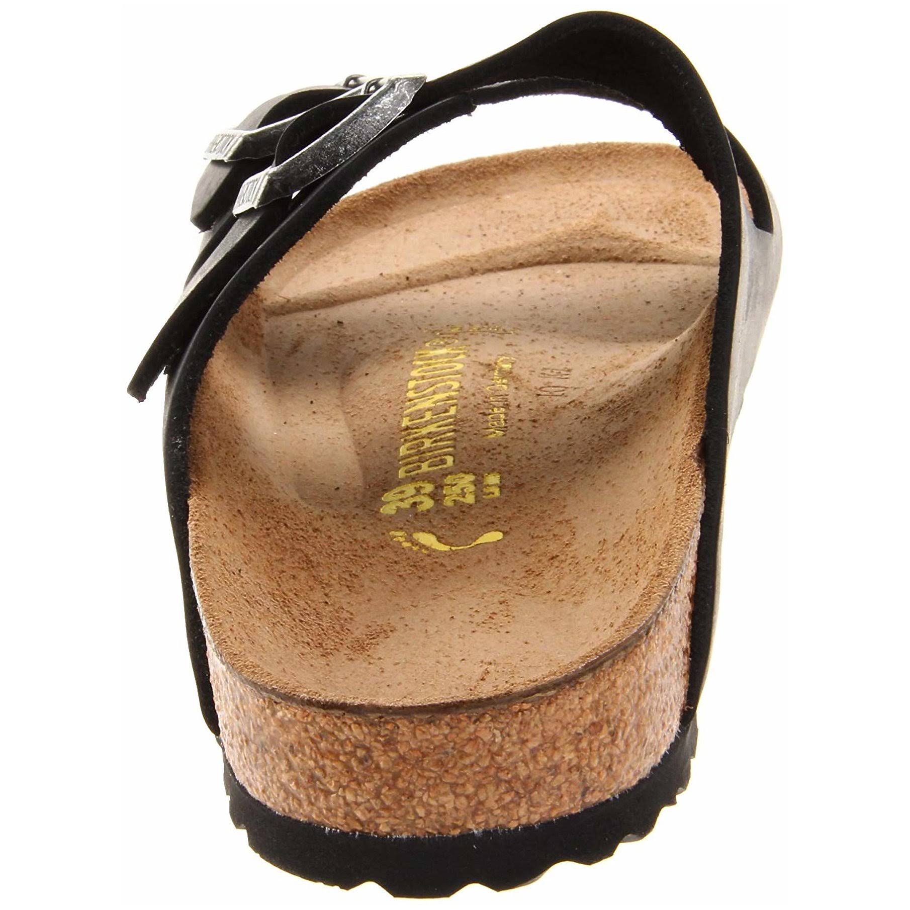Birkenstock Arizona Oiled Leather Black Sandal