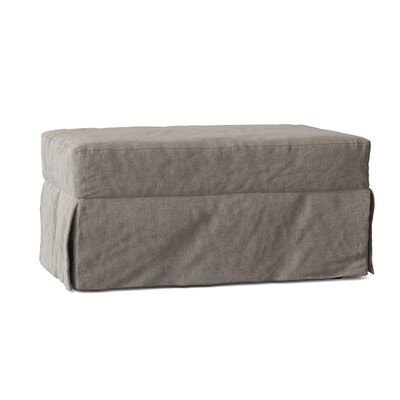 Birch Lane Fairchild 44x22 Rectangle Standard Ottoman Body Fabric: Lucas Ash