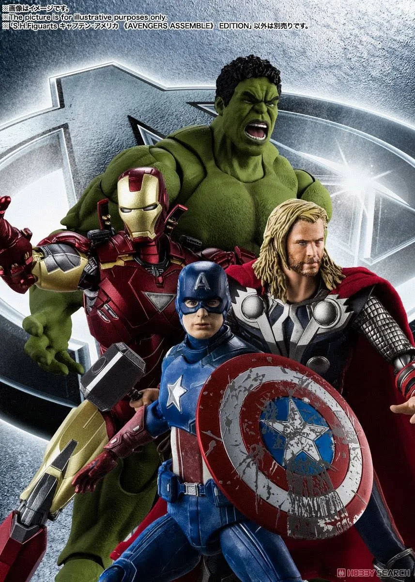Avengers: Captain America Avengers Assemble Edition S.H.Figuarts