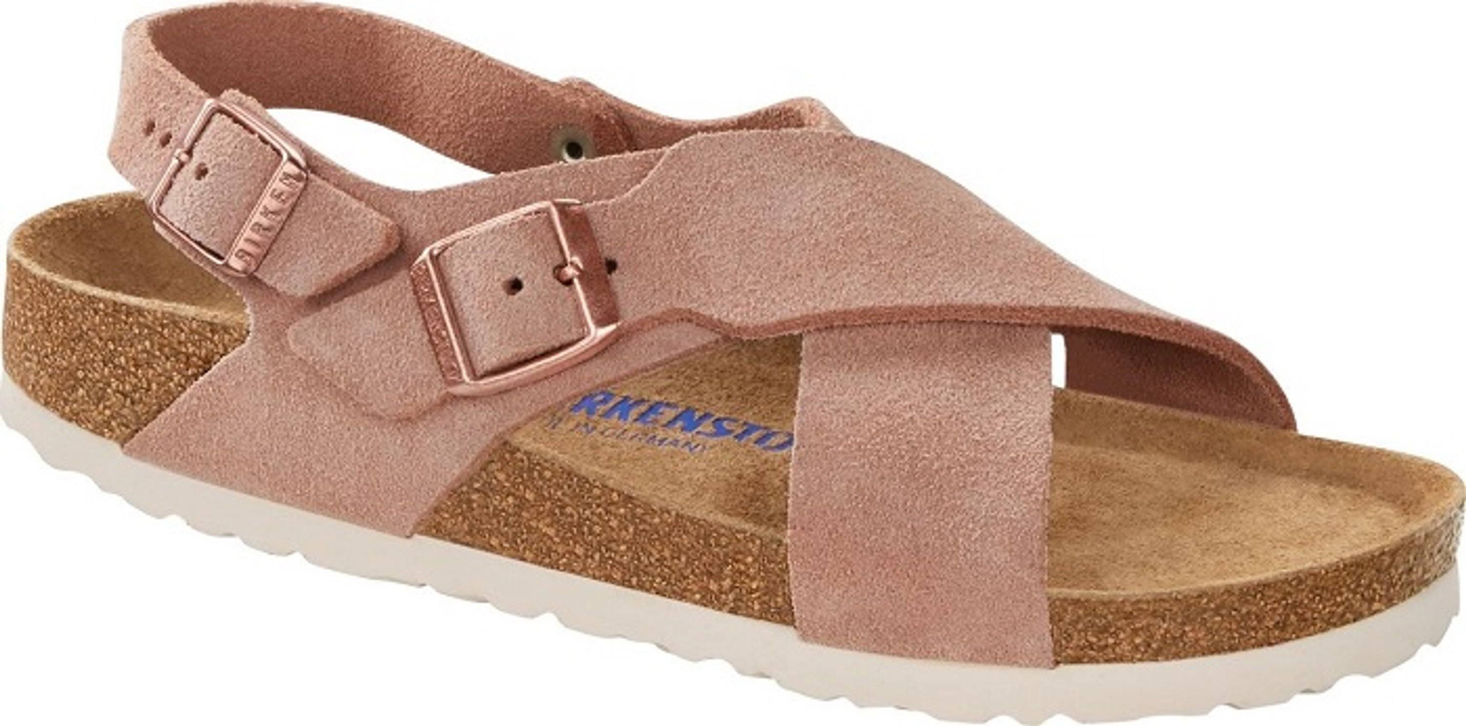 Birkenstock Sandals Tulum Red Suede EU 36 / Light Rose