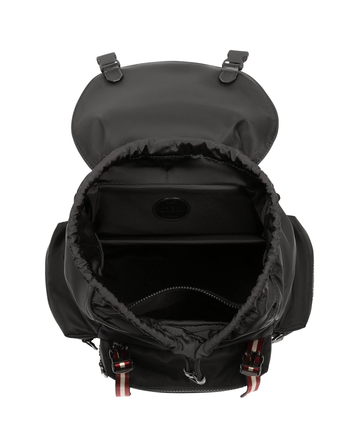 Bally Nylon Crew Backpack - Black