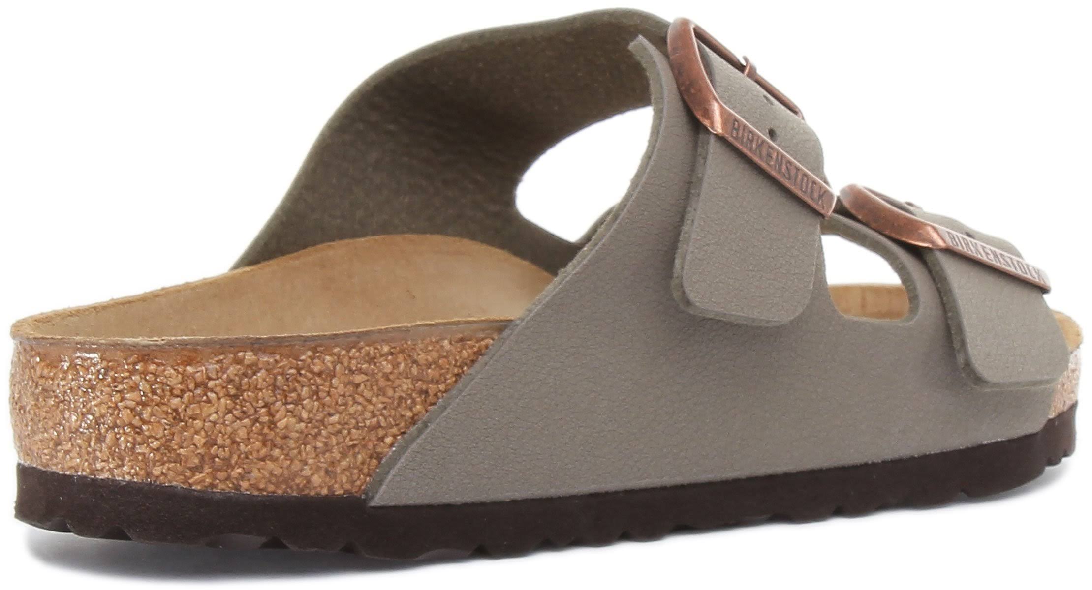 Birkenstock Arizona Birko Flor Sandals - Stone
