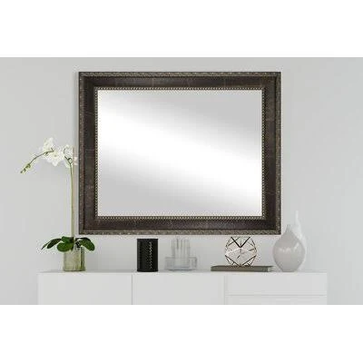 Traditional Square Copper Bronze Accent Mirror Size: 40x22 H x 30x22 W