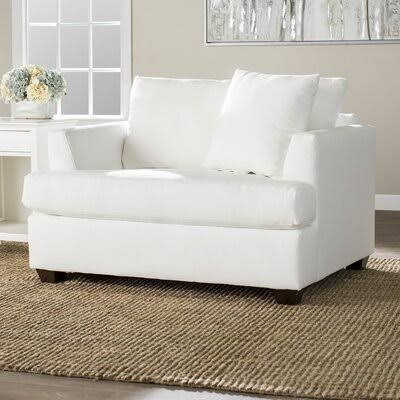 Karley 39x22 Armchair Birch LANE? Body Fabric: Bevin Natural