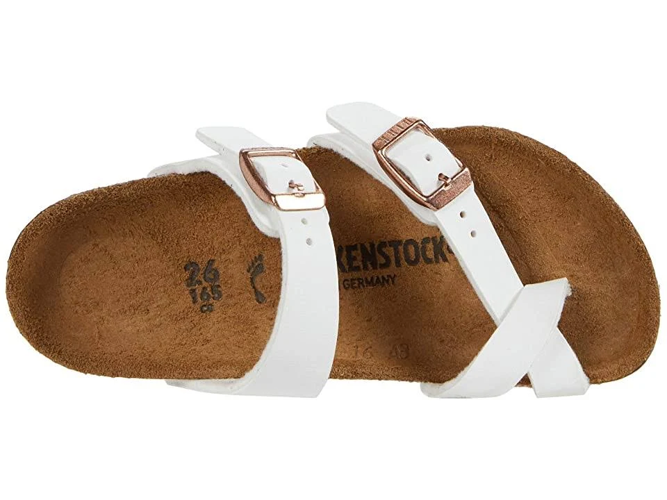 Girls& Birkenstock Mayari Birko Flor Sandal, Girl&s, Size: 29, White