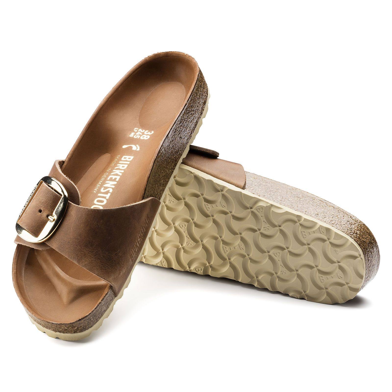 Birkenstock Madrid Big Buckle Mud Green Nubuck / 39 / Narrow