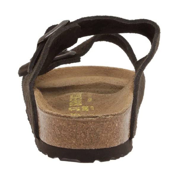 Birkenstock Arizona Sandal - 37 Narrow - Mocha Suede