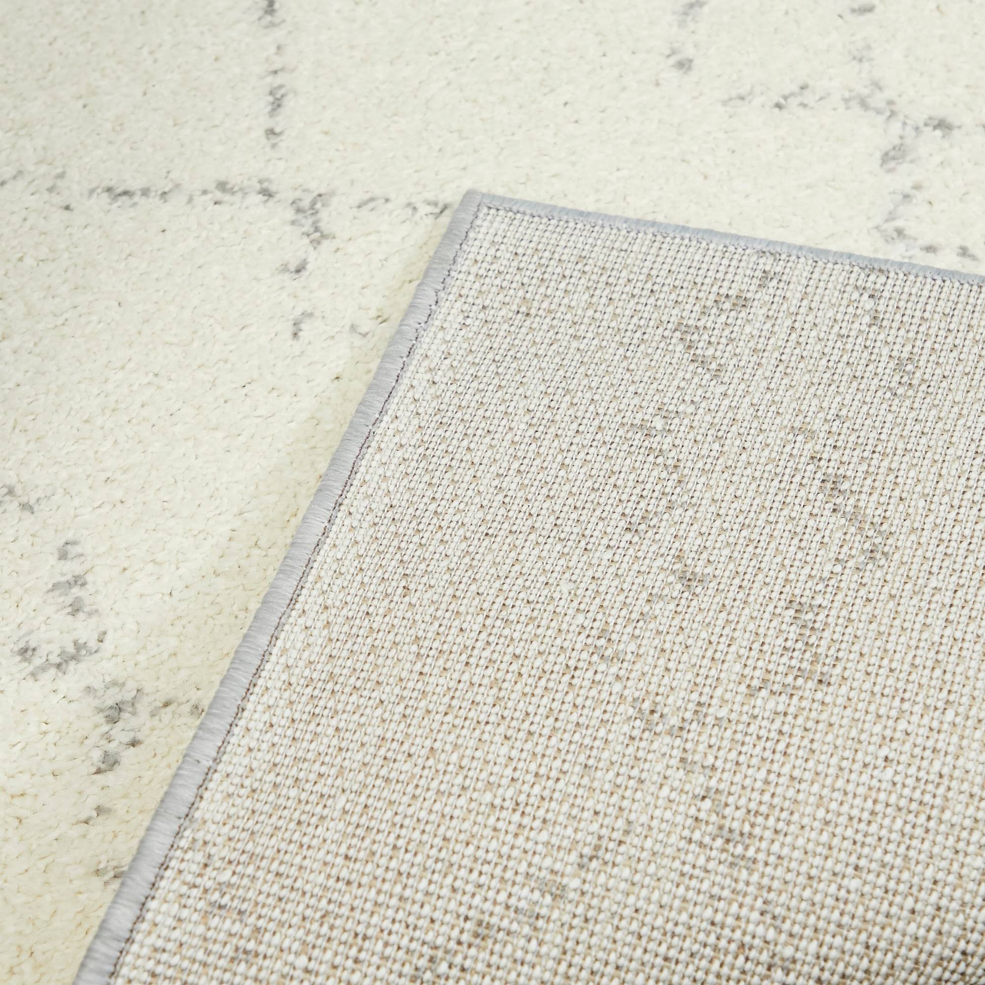 BALTA Reeves Ivory 7 ft. x 9 ft. Moroccan Trellis Area Rug