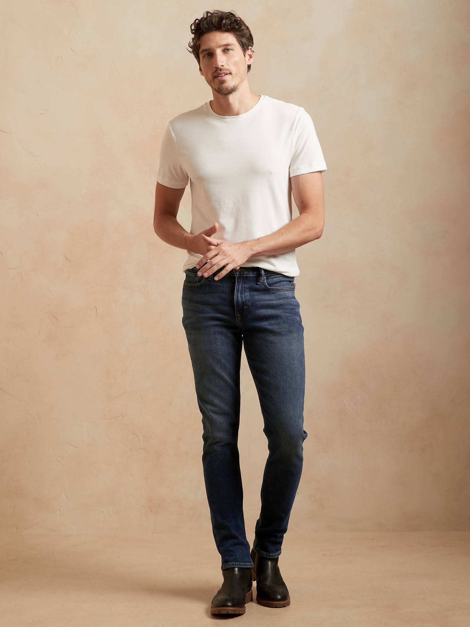 Banana Republic Men's Slim Legacy Jean Medium Wash Size 30W 32L