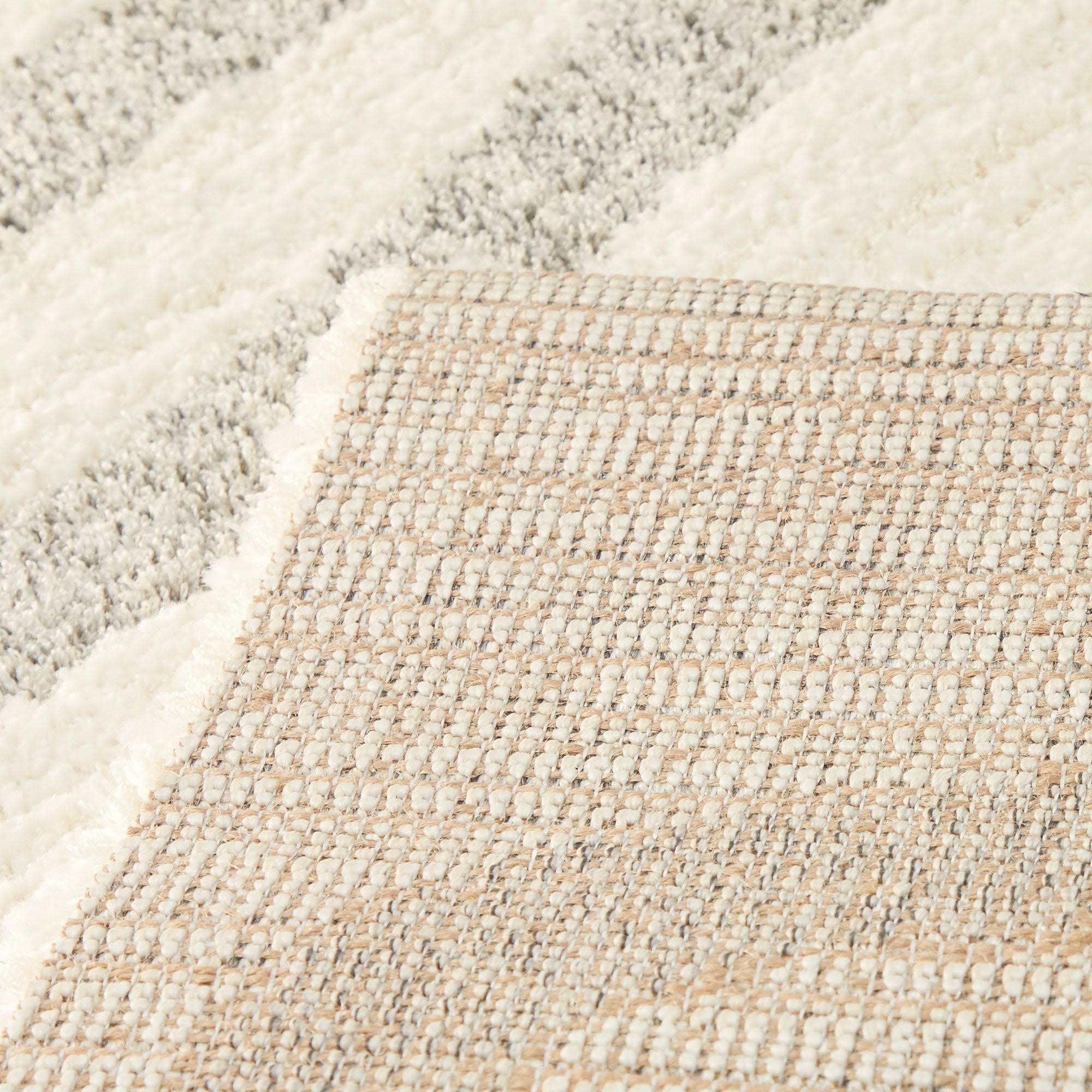 BALTA Alva Cream 8 ft. x 10 ft. Contemporary Area Rug, Ivory
