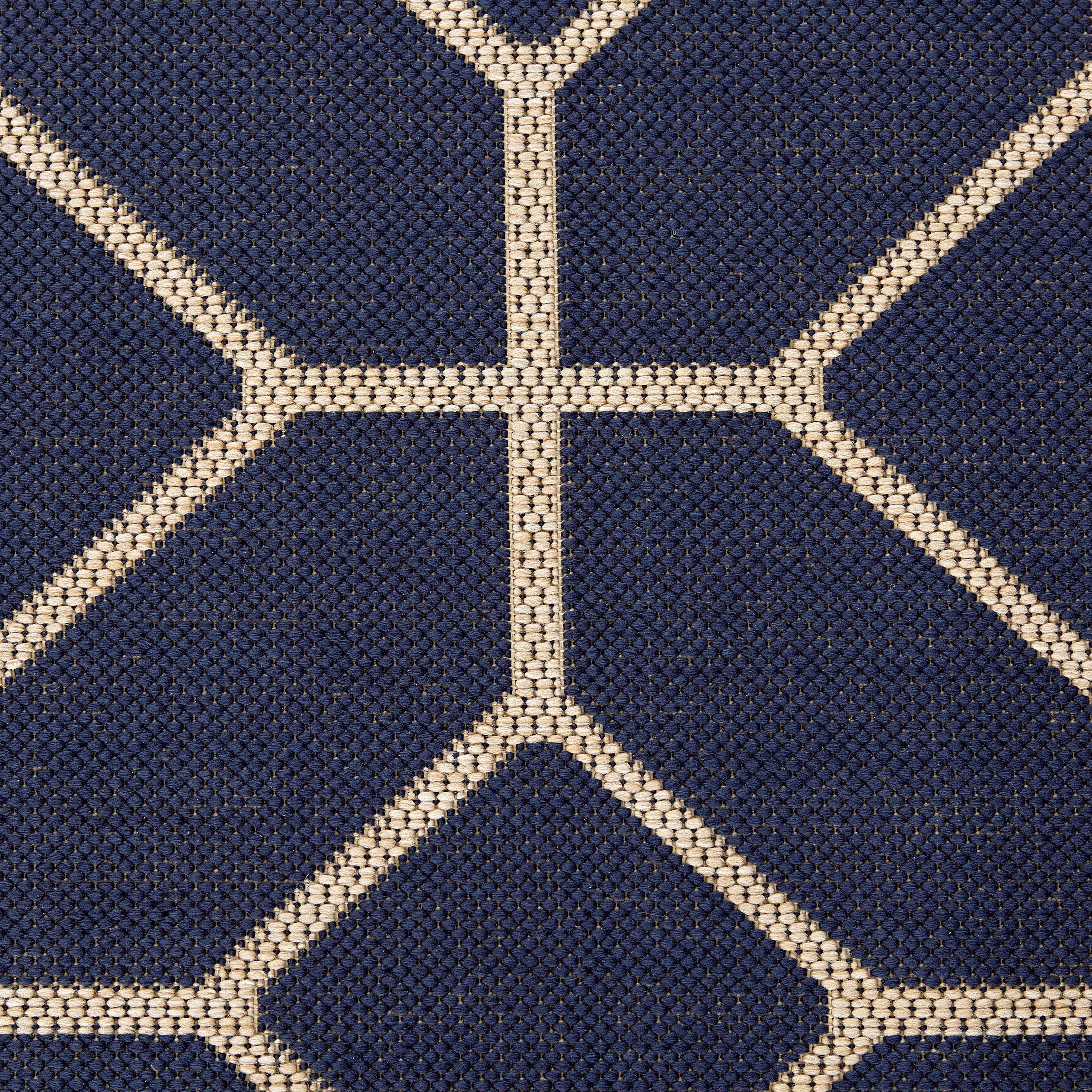 BALTA Rugs 30324763.240305.1 Collier Navy Blue Indoor/Outdoor Area Rug, 8& x 10&