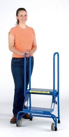 Ballymore LS2247 2 Step Lock-N-Stock Steel Ladder