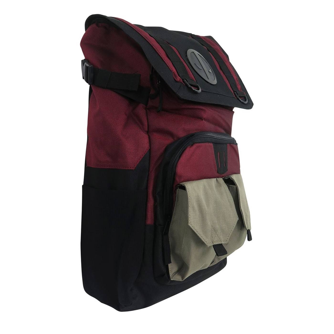 Marvel Black and Red Deadpool Backpack