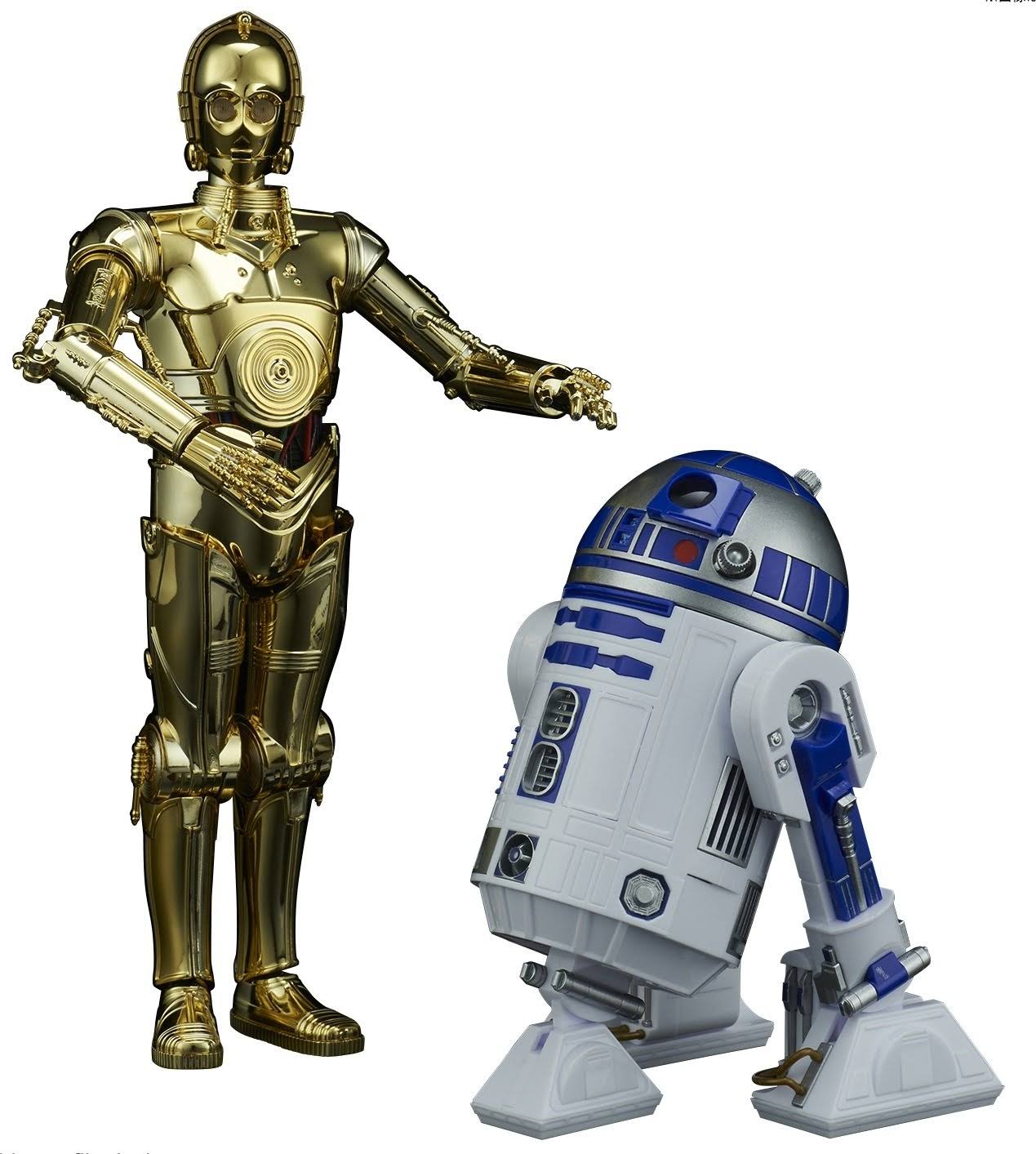 Bandai Star Wars C-3PO & R2-D2 1/12 Plastic Model Kit