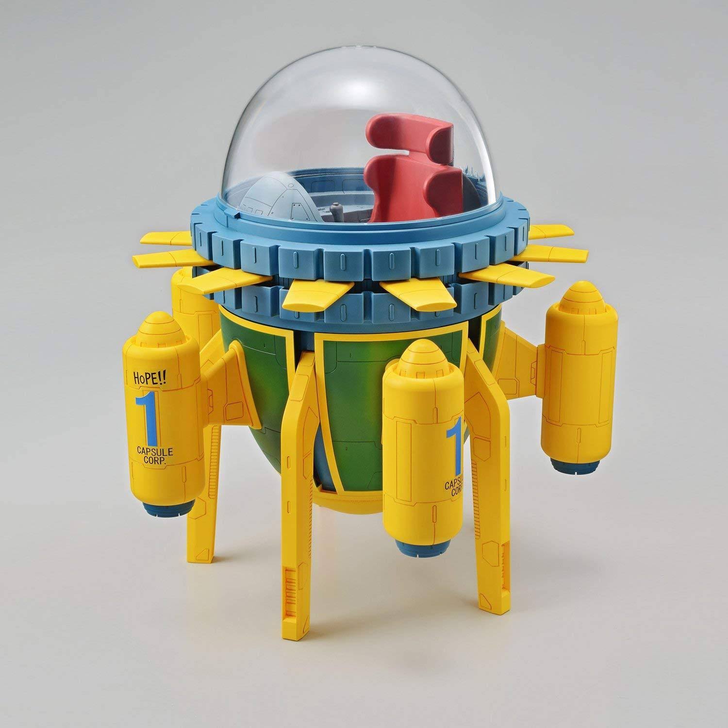 Dragon Ball Z Figure-rise Mechanics Trunks& Time Machine Model Kit