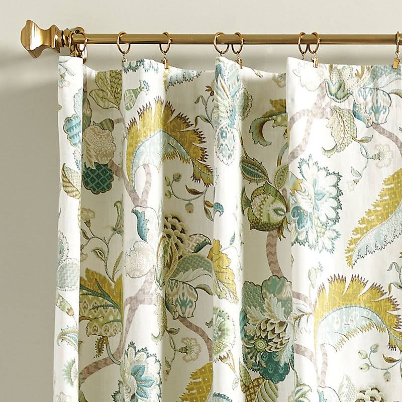Courtney Spa Drapery Panel 96x22 - Ballard Designs