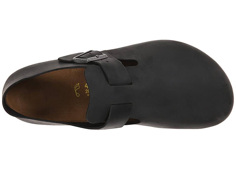 Birkenstock London Shoe - 45 Narrow - Black Oiled Leather