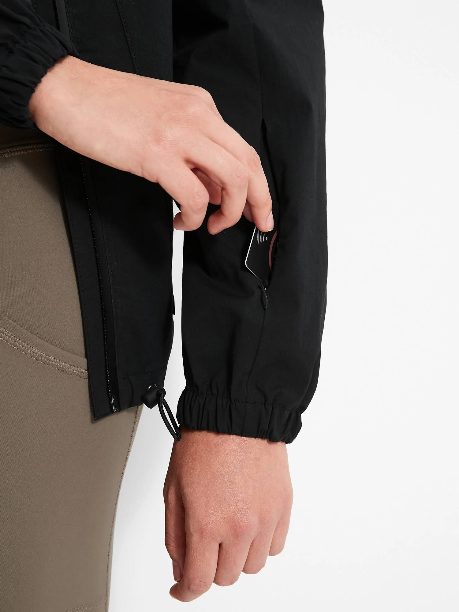 Banana Republic Women's Rain Jacket Black Size XXL