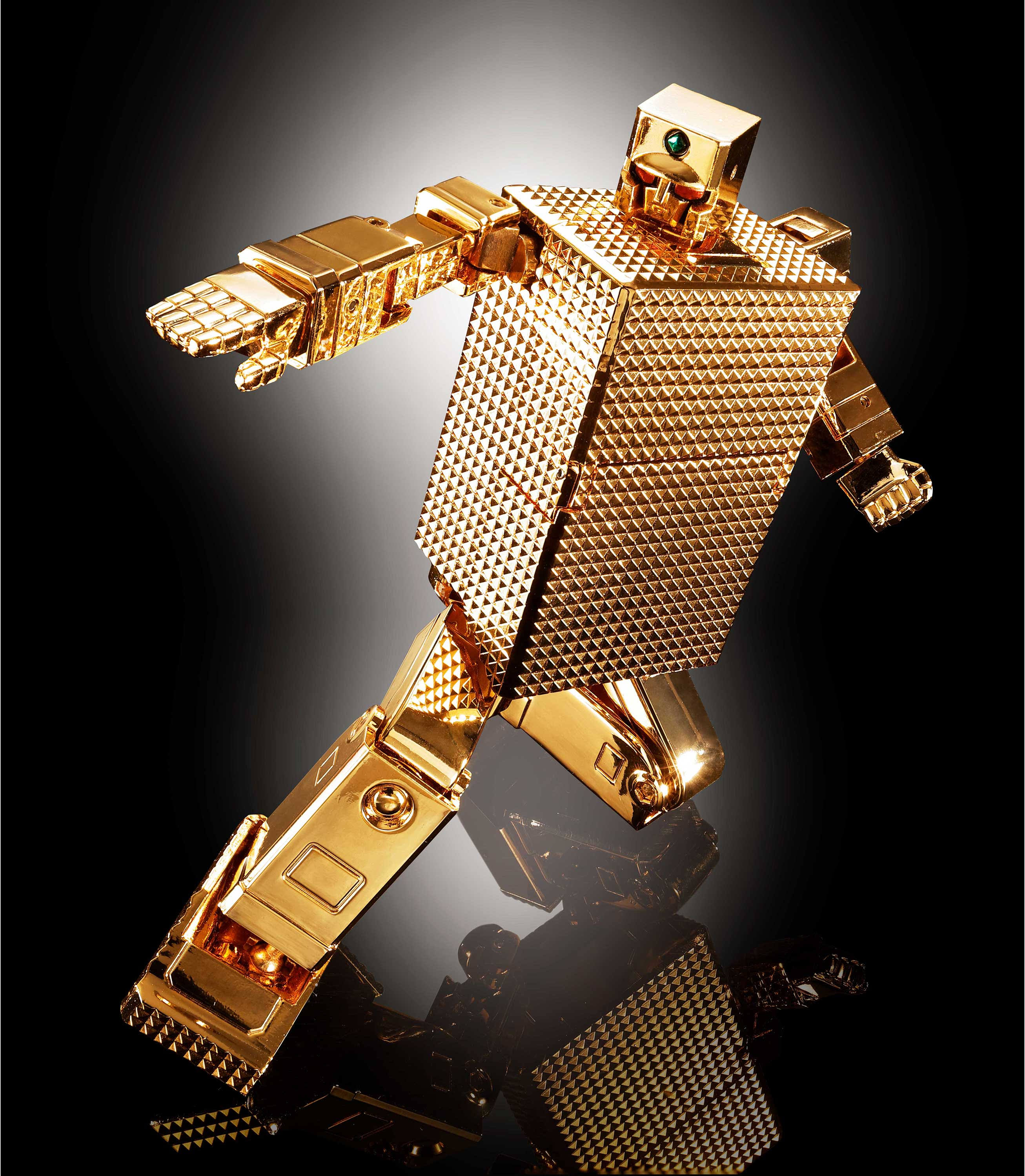 GX-32R 24-karat Gold Plating Ver. Gold Lightan Bandai Soul of Chogokin