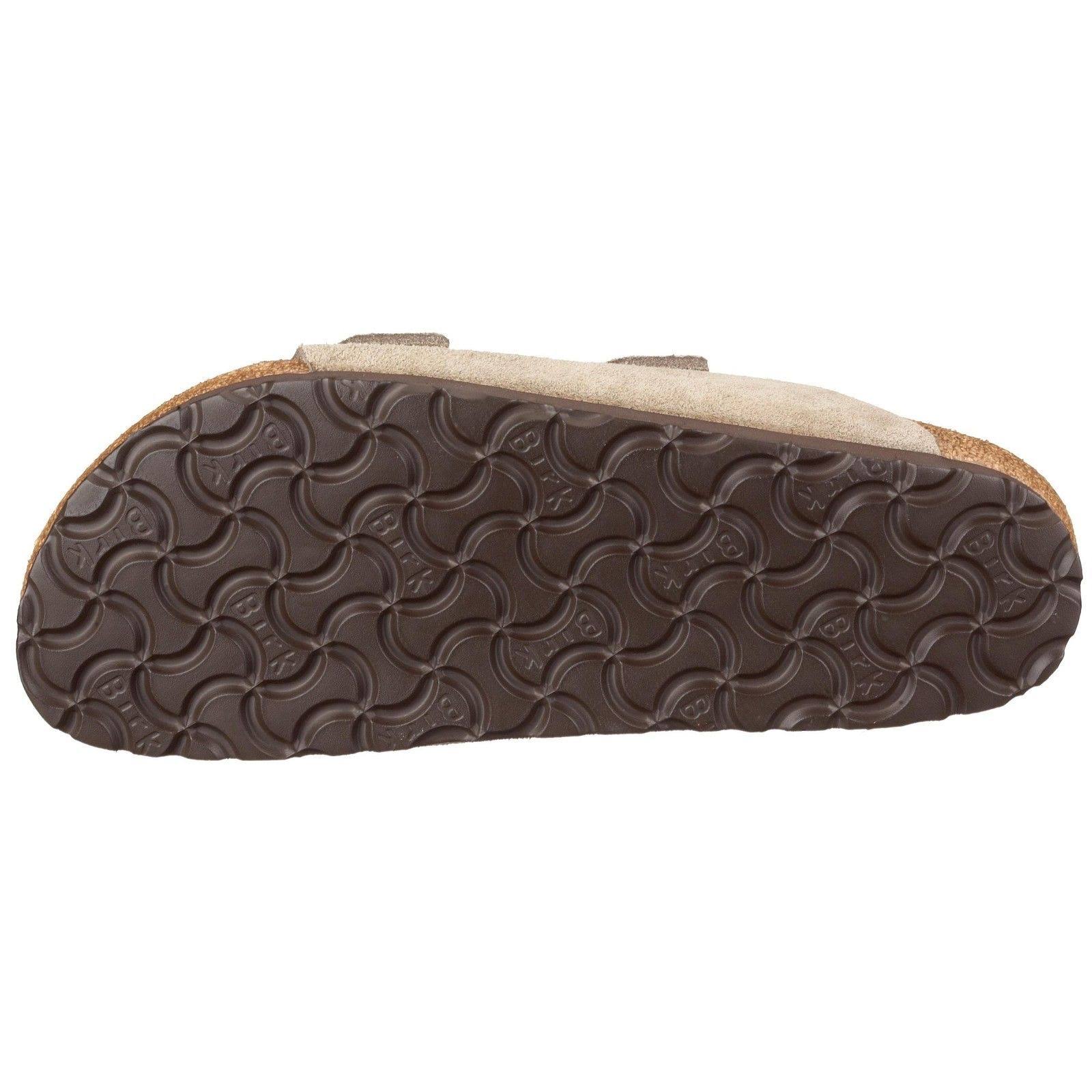 Birkenstock Arizona Sandal - 38 - Taupe Suede