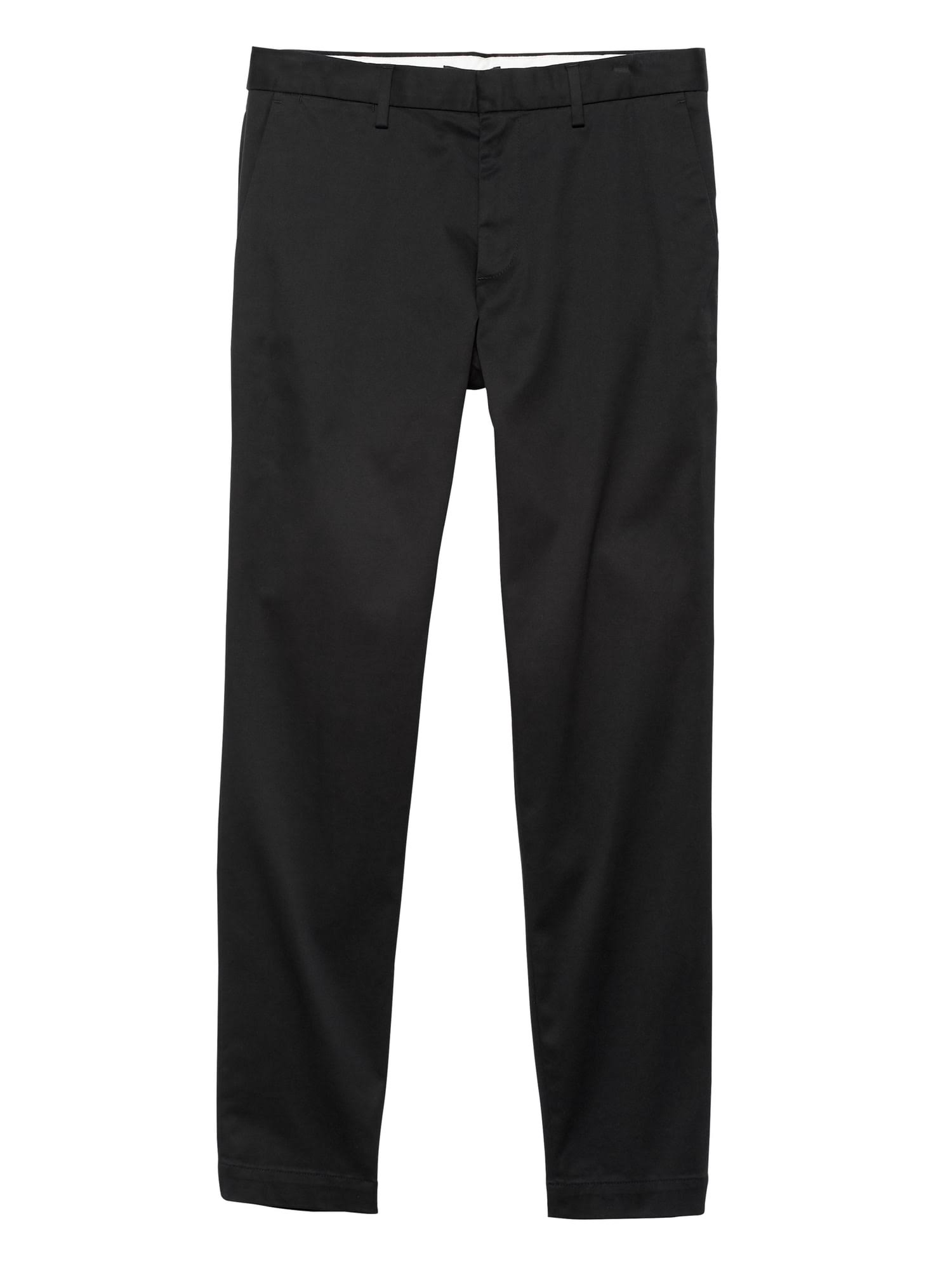 Banana Republic Men's Tapered Rapid Movement Chino Pant Black Size 44W 32L