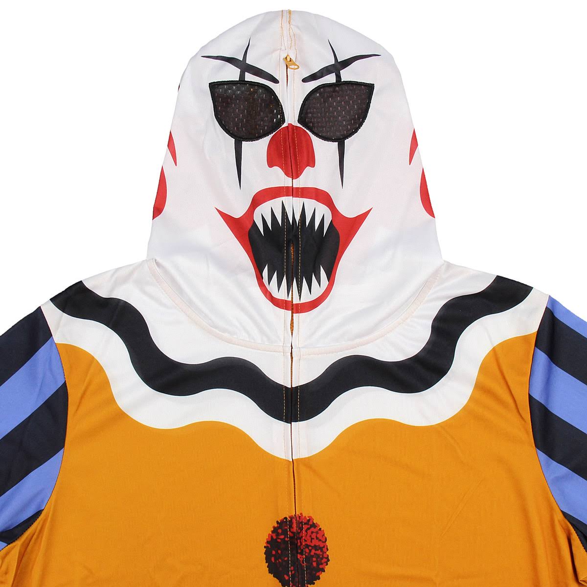 Bioworld Men's Scary Clown Halloween Costume Hoodie (Small)