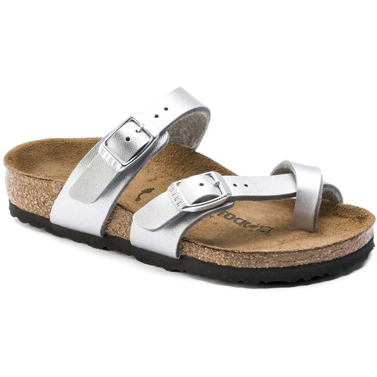 Birkenstock Mayari Kids Birko-Flor Silver 30 / Narrow