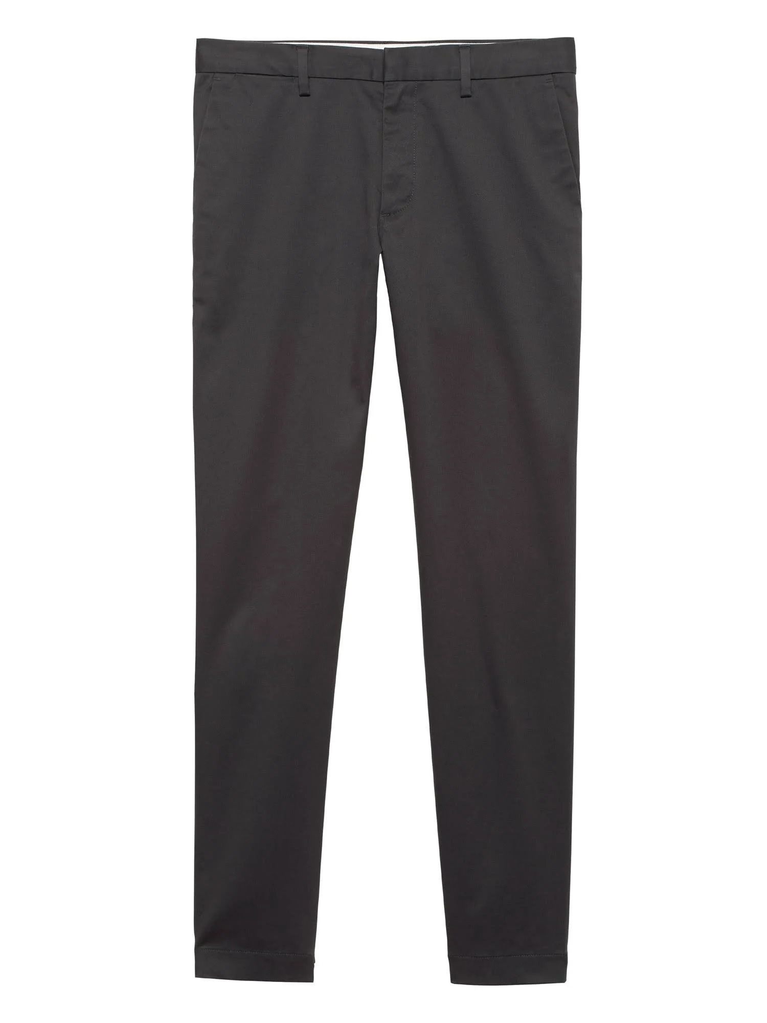 Banana Republic Men's Mason Athletic Tapered Rapid Movement Chino Pant Charcoal Gray Size 34W 34L