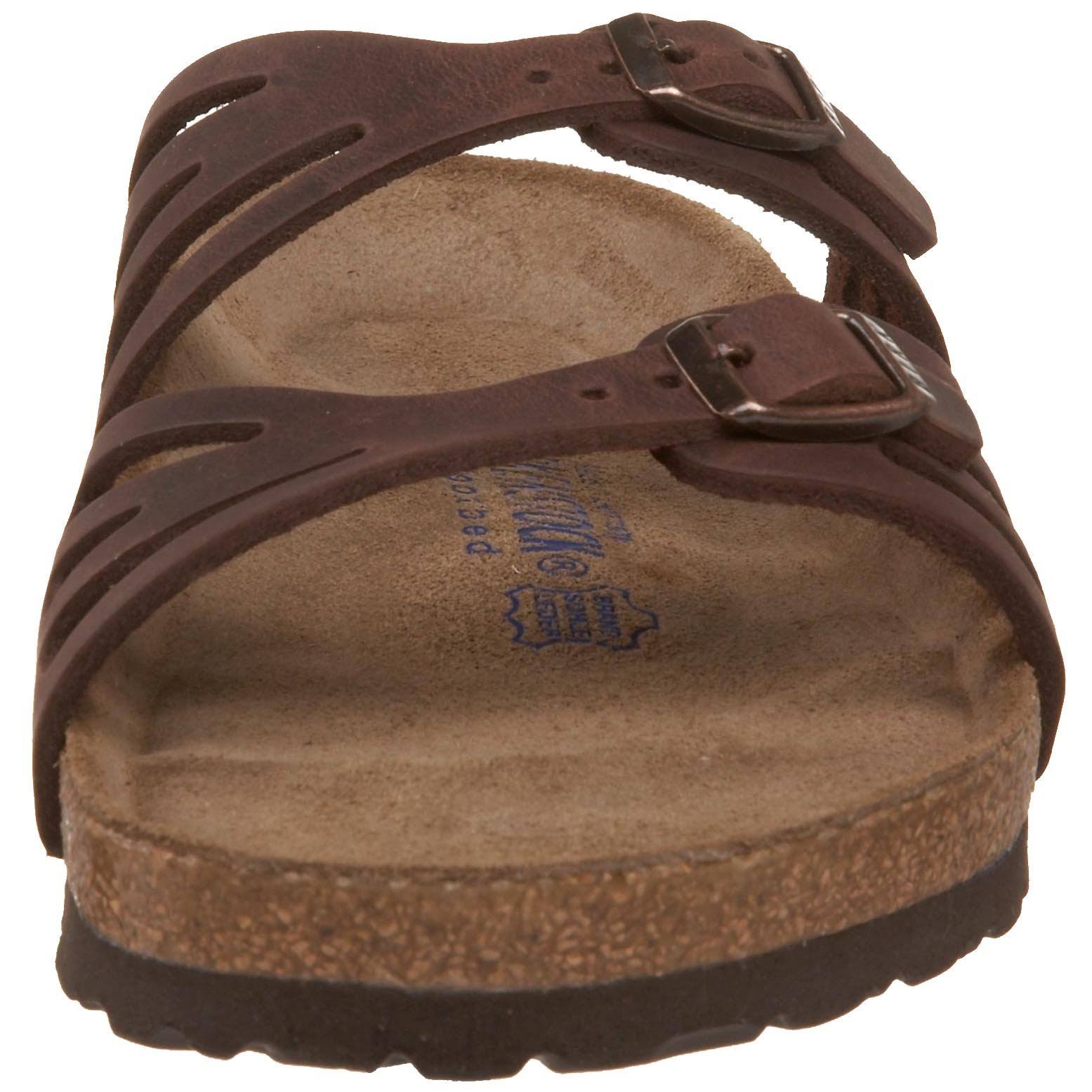 Birkenstock Women's Granada Soft Footbed (40 Habana Oiled Leather)