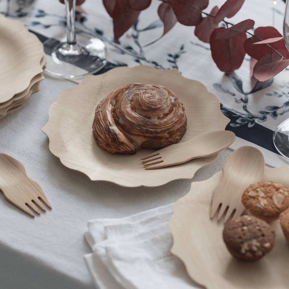 Bambu Veneerware 3.5x22 Bamboo Spork, 250/CS
