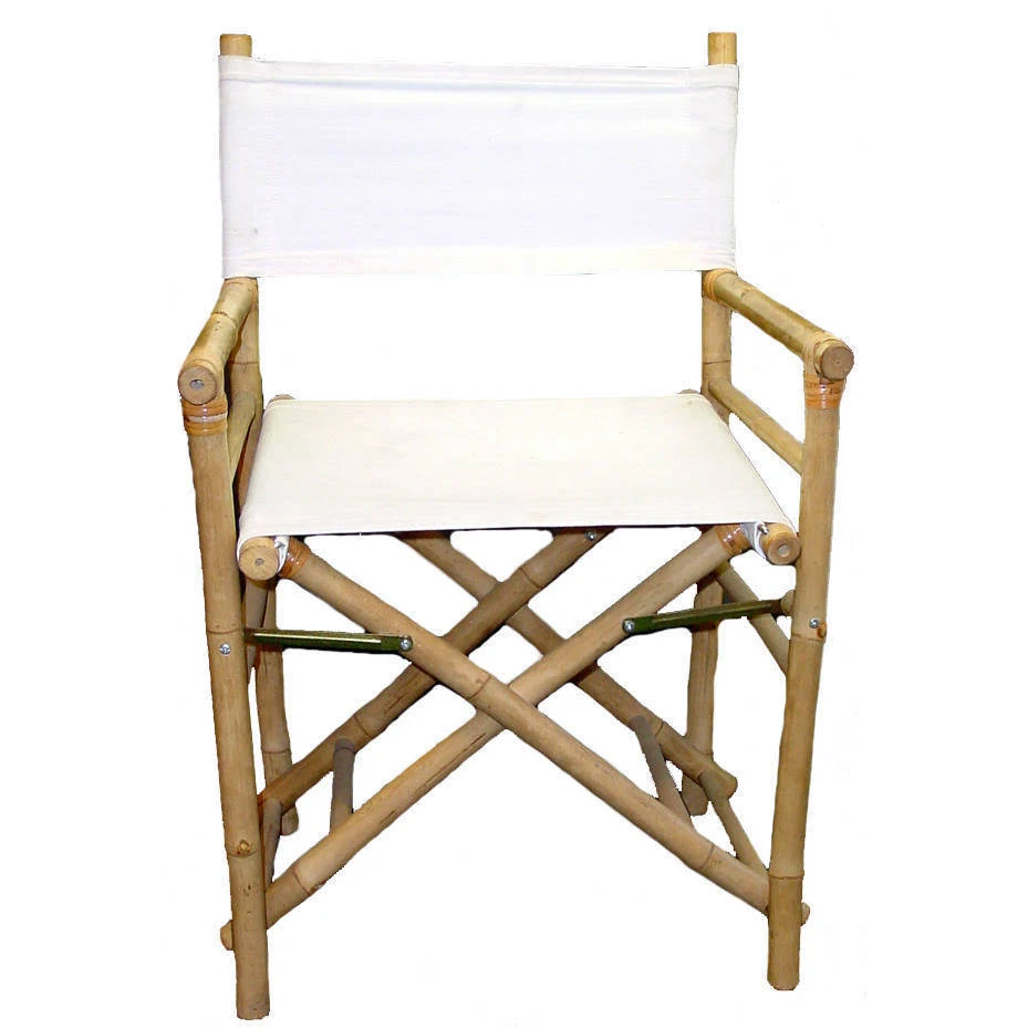 Bamboo 54 5113beige Low Bamboo Director&s Chair (Set of 2)