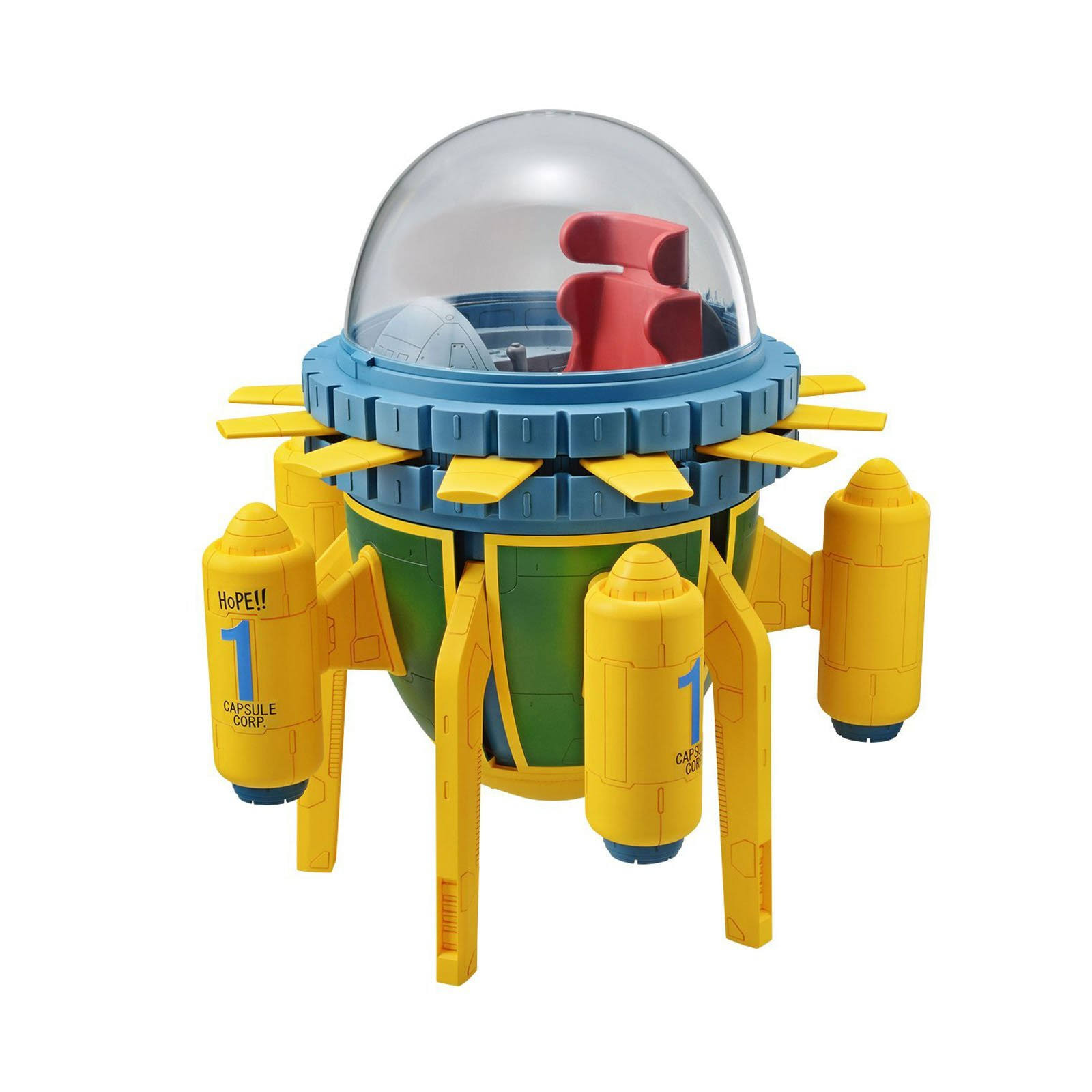 Dragon Ball Z Figure-rise Mechanics Trunks& Time Machine Model Kit