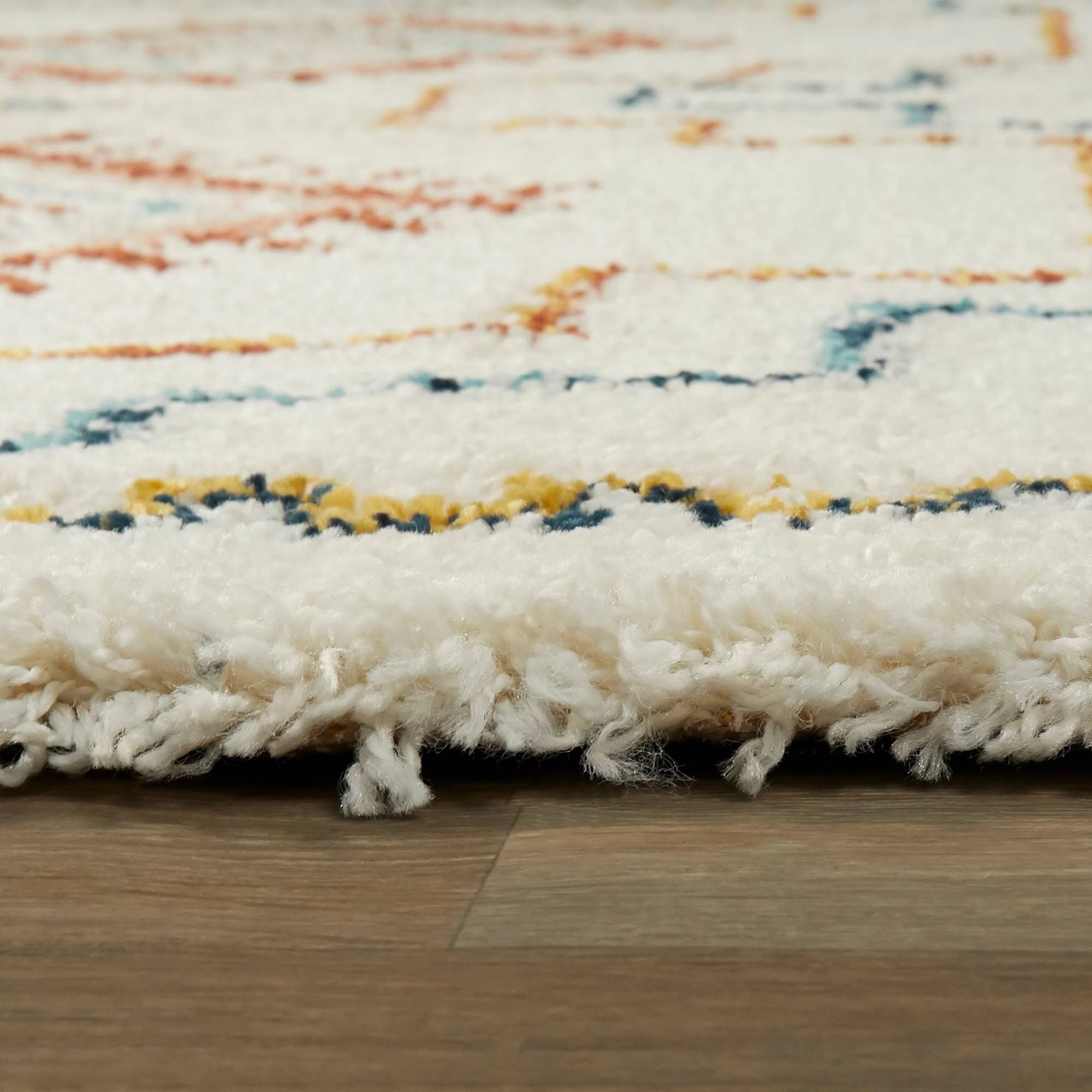 Balta Bandele Pink 5 ft. x 7 ft. Berber Shag Area Rug