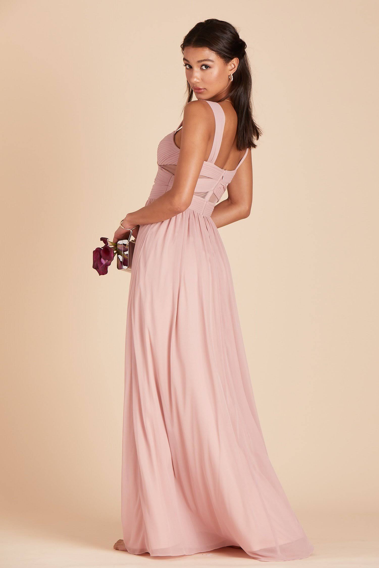 Birdy Grey Elsye Bridesmaid Dress in Dusty Rose XXL / Dusty Rose