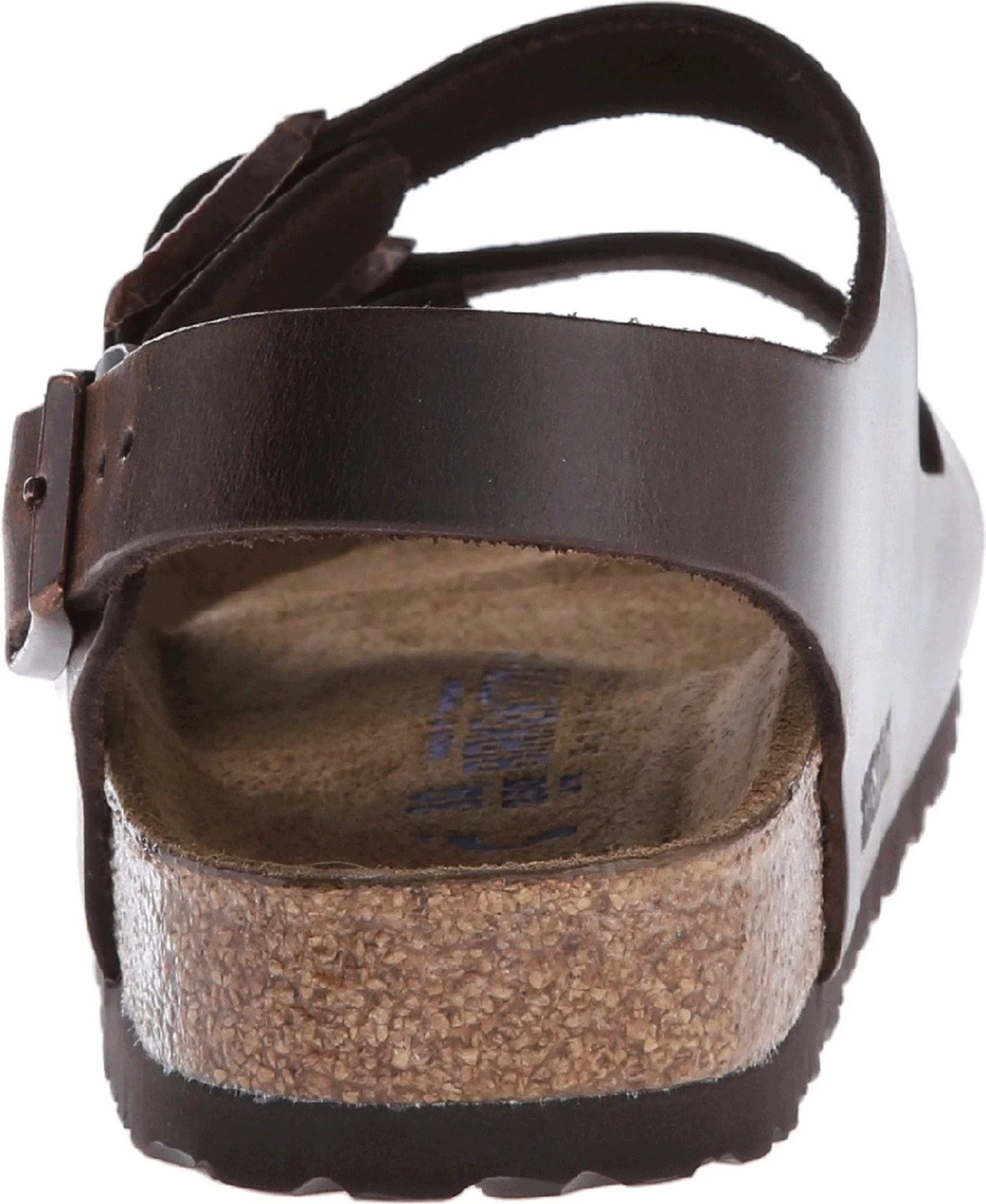 Birkenstock Milano Soft Footbed Sandal - 39 - Brown Amalfi Leather