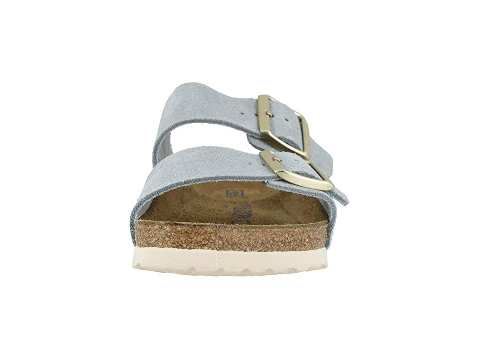 Birkenstock Arizona Nubuck Soft Footbed - Womens Euro 42 US 11 - 11.5 Blue Sandal N