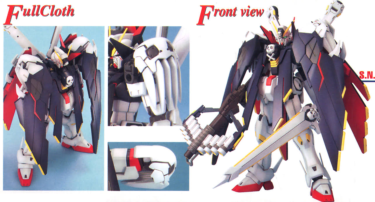 mg 1/100 Crossbone Gundam X-1 Full Cloth