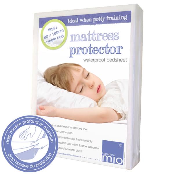 Bambino Mio Fitted Mattress Protector - Cot Bed