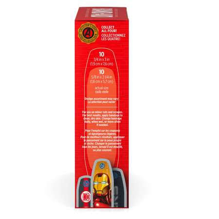 Band-aid, Adhsv Marvel Avengers Astd, Box of 20