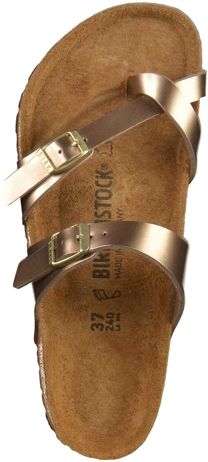 Birkenstock Mayari Sandals - Electric Metallic Taupe