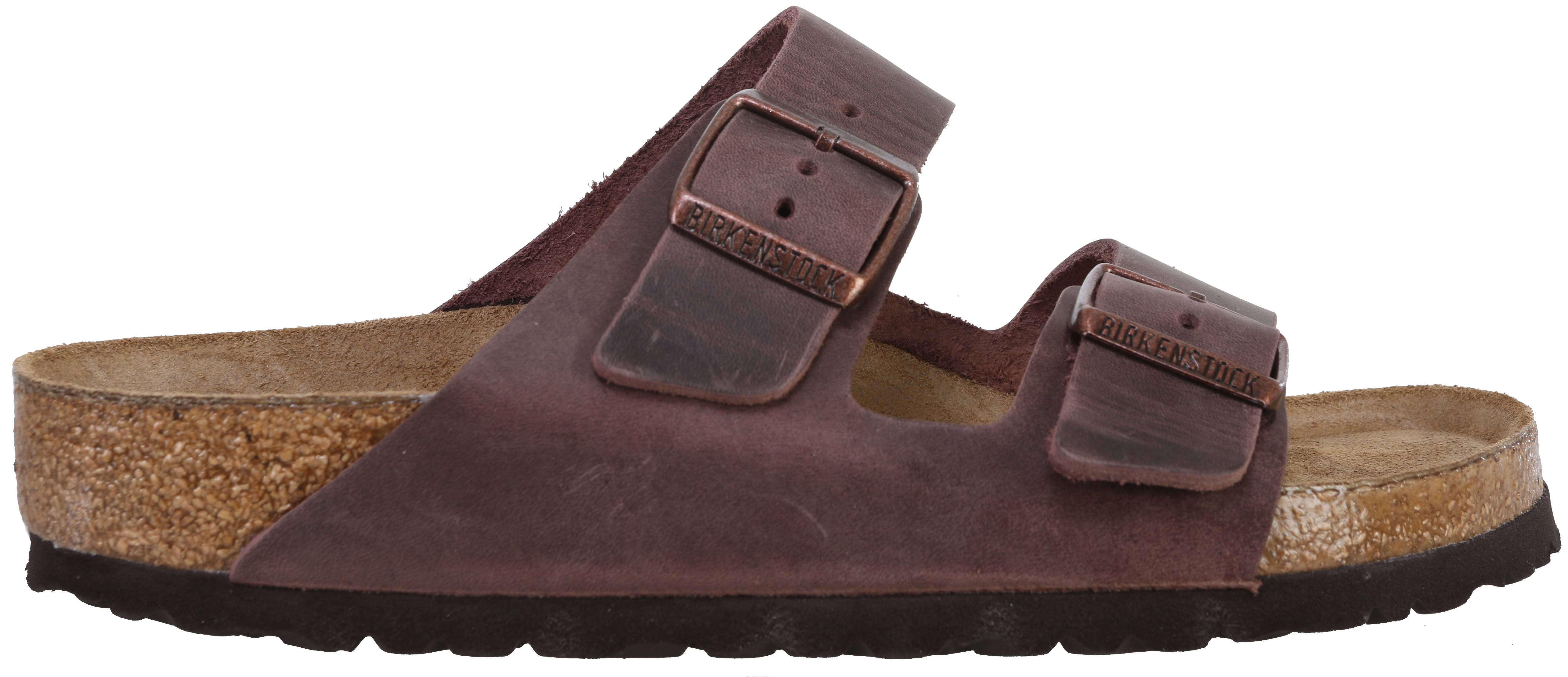 Arizona Soft Footbed in Habana Oiled Leather by Birkenstock - Size 37