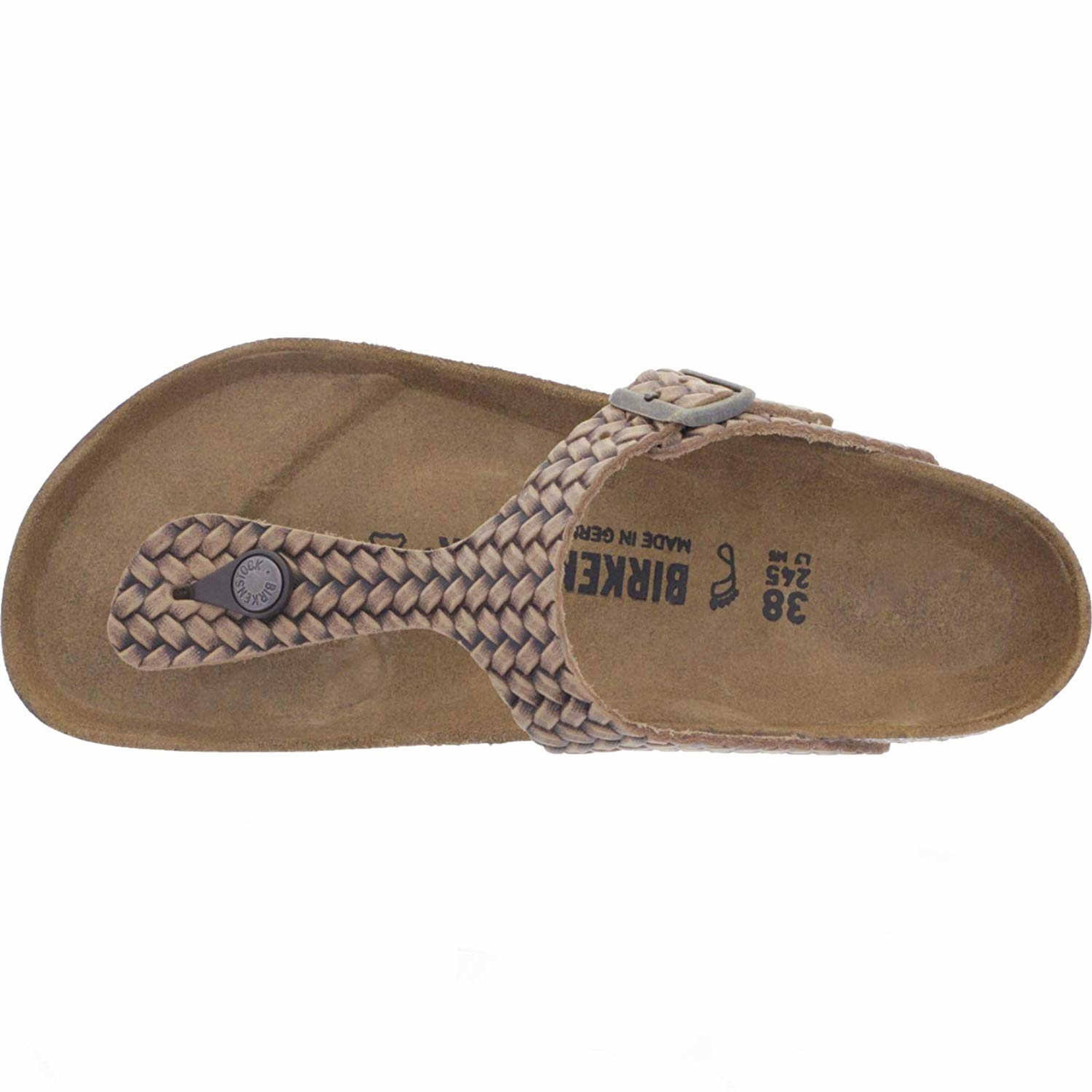 Birkenstock Gizeh Leather Flip Flops / Sandals (Shoes)