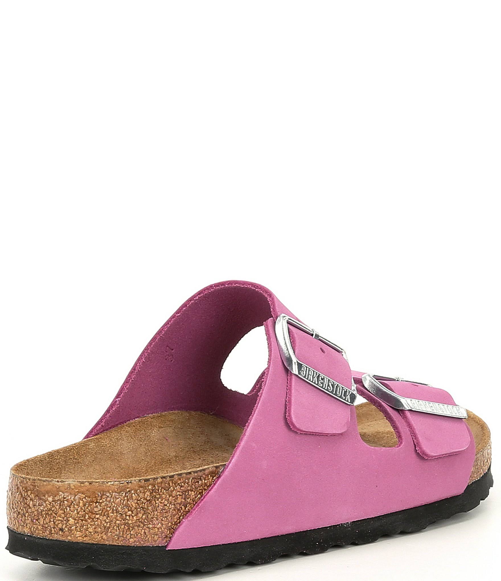 Birkenstock Women's Arizona Soft Footbed Azure Blue Nubuck